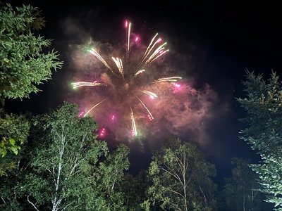 8月8日 白骨温泉花火大会 開催